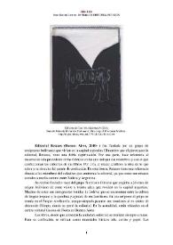 Editorial Retazos (Buenos Aires, 2010-) [Semblanza] / Isaac García Guerrero | Biblioteca Virtual Miguel de Cervantes