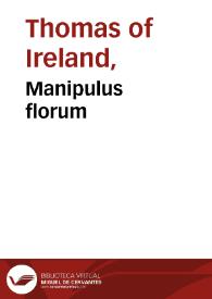Portada:Manipulus florum