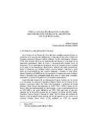 Portada:Para la biografía de Bances Candamo: documentación inédita en el Archivo de los Duques de Alba / Miguel Zugasti