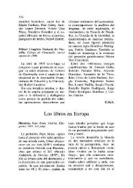 Cuadernos hispanoamericanos, núm. 568 (octubre 1997). Los libros en Europa / Antonio Castro Díaz, Francisco Abad, Rafael Jackson y B.M. | Biblioteca Virtual Miguel de Cervantes