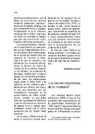 Las ascuas encendidas de la memoria / Francisco Ruiz Soriano | Biblioteca Virtual Miguel de Cervantes