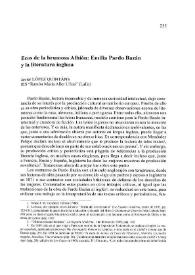 Ecos de la brumosa Albión: Emilia Pardo Bazán y la literatura inglesa / Javier López Quintáns | Biblioteca Virtual Miguel de Cervantes