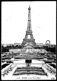 Portada:Tarjeta Postal de [J.?] Ducloux a Rafael Altamira. París, 24 de mayo de 1910