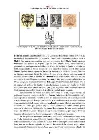 Editorial Mundo Latino (1915-1931) [Semblanza] / Cecilio Alonso | Biblioteca Virtual Miguel de Cervantes