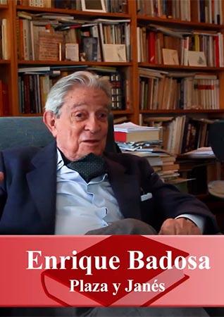 Entrevista a Enrique Badosa (Plaza y Janés) | Biblioteca Virtual Miguel de Cervantes