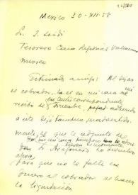 Carta de Carlos Esplá a J. Loidi. México, 30 de diciembre de 1958 | Biblioteca Virtual Miguel de Cervantes