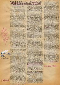 ¿A qué espera el caudillo? / El Valijero | Biblioteca Virtual Miguel de Cervantes