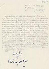 Portada:Carta de Indalecio Prieto a Carlos Esplá. San Juan de Luz, 23 de diciembre de 1949