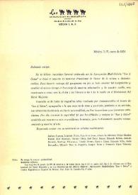 Convocatoria de la Agrupación Madrileñista "Los Cuatro Gatos" anunciando un homenaje a Antoniorrobles | Biblioteca Virtual Miguel de Cervantes