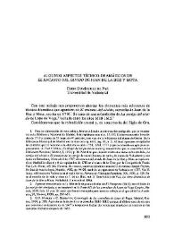 Algunos aspectos técnicos-dramáticos de "El encanto del olvido" de Juan de la Hoz y Mota / Elisa Domínguez de Paz | Biblioteca Virtual Miguel de Cervantes
