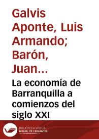 Portada:La economía de Barranquilla a comienzos del siglo XXI