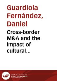 Portada:Cross-border M&A and the impact of cultural differences. The Latin American case
