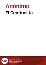 El Centinelita | Biblioteca Virtual Miguel de Cervantes