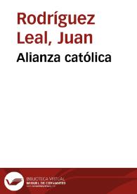 Portada:Alianza católica