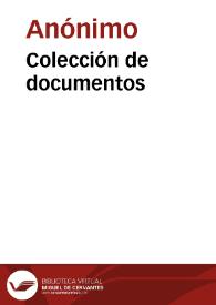 Portada:Colección de documentos