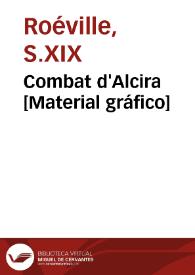 Portada:Combat d'Alcira [Material gráfico]