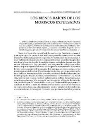 Los bienes raíces de los moriscos expulsados / Jorge Gil Herrera | Biblioteca Virtual Miguel de Cervantes