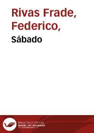 Sábado | Biblioteca Virtual Miguel de Cervantes