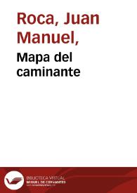Mapa del caminante | Biblioteca Virtual Miguel de Cervantes