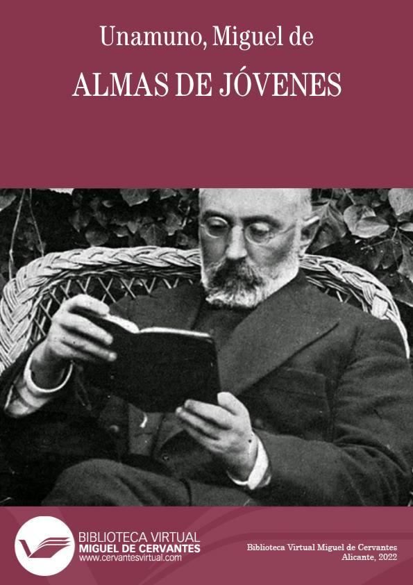 Almas de jóvenes / Miguel de Unamuno | Biblioteca Virtual Miguel de Cervantes