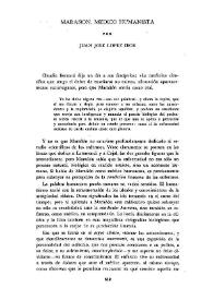 Portada:Marañón, médico humanista / por Juan José López Ibor