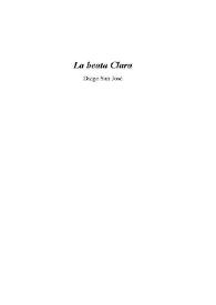 Más información sobre La beata Clara / Diego San José