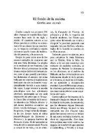 Cuadernos Hispanoamericanos, núm. 585 (marzo 1999). El fondo de la maleta. Goethe, una vez más | Biblioteca Virtual Miguel de Cervantes