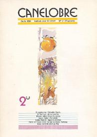 Canelobre, 2 (otoño 1984) / director Jose Carlos Rovira | Biblioteca Virtual Miguel de Cervantes