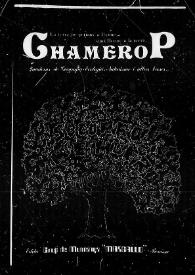 Chamerop. Estiu 1983 | Biblioteca Virtual Miguel de Cervantes