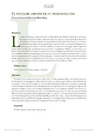 Portada:El folclor: origen de su demonización / Emma Yolanda Martínez Mendieta