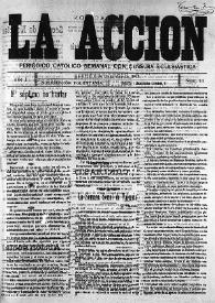 La Acción : periódico católico quincenal. Núm. 16, 5 de diciembre de 1907 | Biblioteca Virtual Miguel de Cervantes