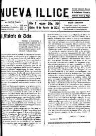 Nueva Illice (1913-1927). Núm. 521, 13 de agosto de 1922 | Biblioteca Virtual Miguel de Cervantes