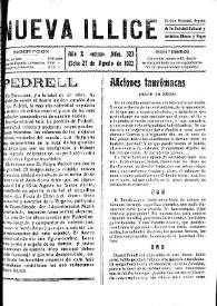 Nueva Illice (1913-1927). Núm. 523, 27 de agosto de 1922 | Biblioteca Virtual Miguel de Cervantes