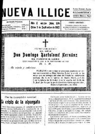 Nueva Illice (1913-1927). Núm. 524, 3 de septiembre de 1922 | Biblioteca Virtual Miguel de Cervantes