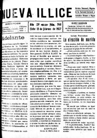 Nueva Illice (1913-1927). Núm. 746, 13 de febrero de 1927 | Biblioteca Virtual Miguel de Cervantes