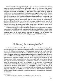El diario y la contemplación / Miguel Manrique | Biblioteca Virtual Miguel de Cervantes