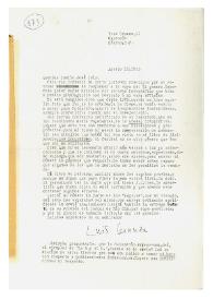 Carta de Luis Cernuda a Camilo José Cela. México, 13 de agosto de 1958
