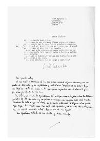 Carta de Luis Cernuda a Camilo José Cela. México, 10 de enero de 1959
