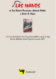 Las manos. (Trilogía de la Juventud. I) / José Ramón Fernández, Yolanda Pallín y Javier G. Yagüe | Biblioteca Virtual Miguel de Cervantes