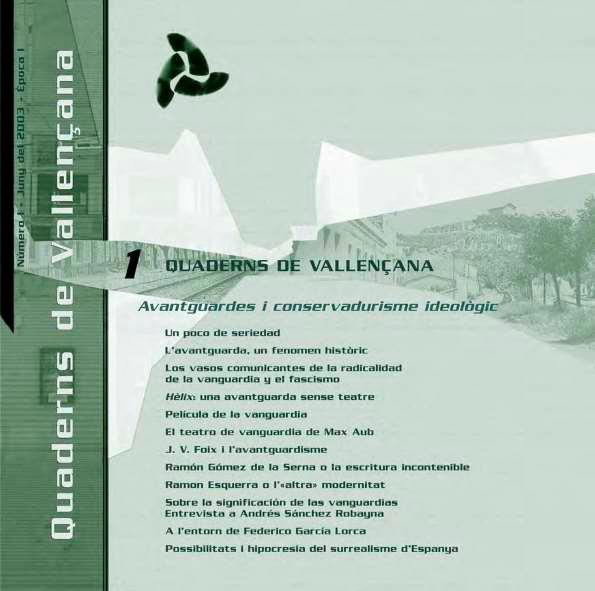 Quaderns de Vallençana. Núm. 1, 2003 | Biblioteca Virtual Miguel de Cervantes
