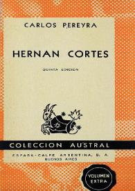 Portada:Hernán Cortés  / Carlos Pereyra