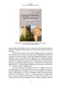 Portada:Auspoa (Tolosa, 1961-2009) [Semblanza] / Pío Pérez Aldasoro