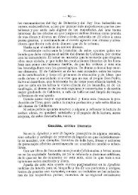 Más información sobre Gracián, crítico literario / José María de Cossío