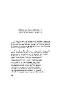 Notas al romance de la muerte de D. Fadrique / Marqués de Villamantilla De Perales | Biblioteca Virtual Miguel de Cervantes