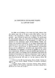 Portada:La conciencia en Palacio Valdés: El capitán Ribot / Gilbert Paolini