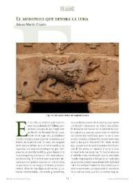 El monstruo que devora la luna / Arturo Martín Criado | Biblioteca Virtual Miguel de Cervantes