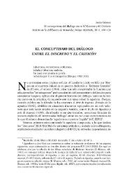 Más información sobre El conceptismo del diálogo entre "El Discreto" y "El Críticón" / Jesús Gómez