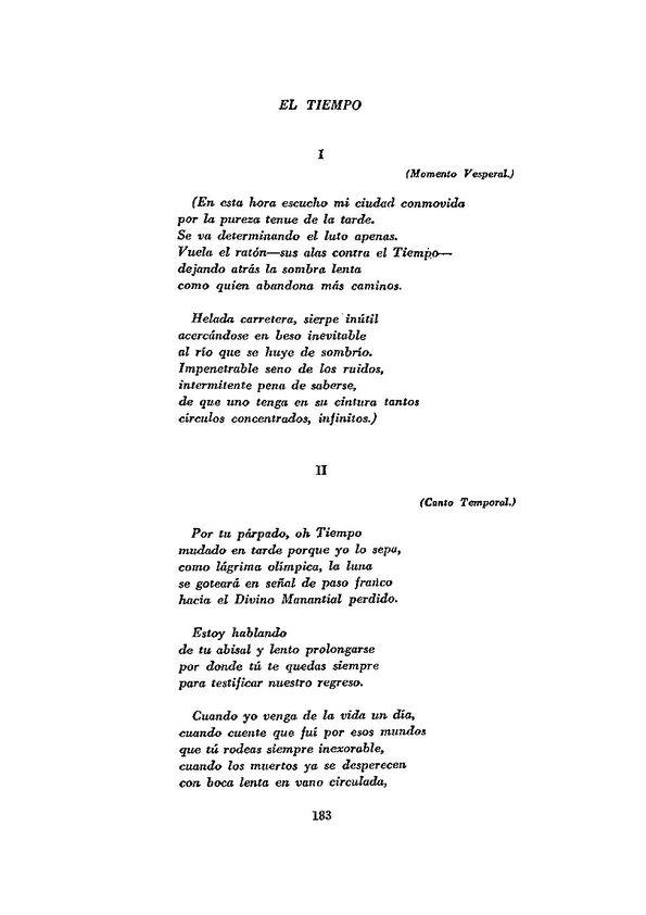 El Tiempo. El poeta / por José G. Manrique de Lara | Biblioteca Virtual Miguel de Cervantes