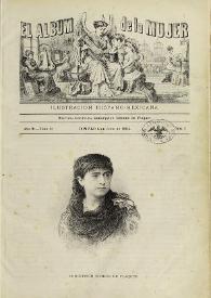El Álbum de la Mujer : Periódico Ilustrado. Año 2, tomo 3, núm. 1, 6 de julio de 1884