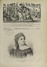 El Álbum de la Mujer : Periódico Ilustrado. Año 2, tomo 3, núm. 13, 28 de septiembre de 1884